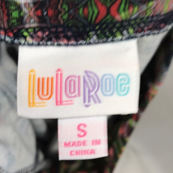 LuLaRoe Circles and Paisley Skirt Multi Color, Small - Picture 6 of 7